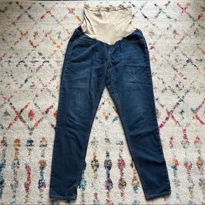 Indigo Blue - large maternity jegging